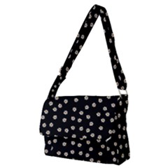 Pattern Marguerites Full Print Messenger Bag (m) by kcreatif