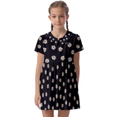 Pattern Marguerites Kids  Asymmetric Collar Dress