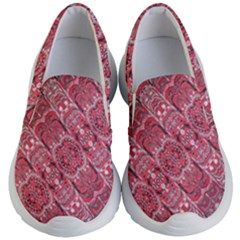 Fancy Ornament Pattern Design Kids Lightweight Slip Ons