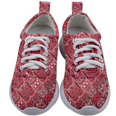 Fancy Ornament Pattern Design Kids Athletic Shoes by dflcprintsclothing