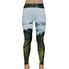 Green Mountain Classic Yoga Leggings by goljakoff