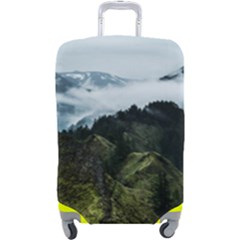 Green Mountain Luggage Cover (large) by goljakoff