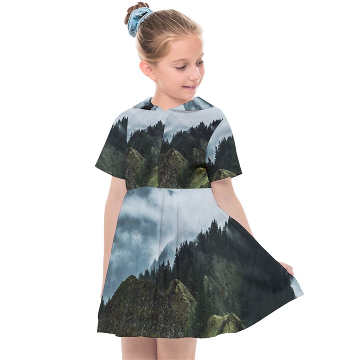 Green mountain Kids  Sailor Dress