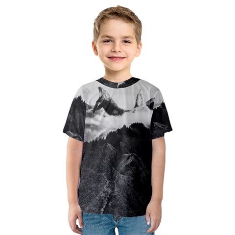 Whales Dream Kids  Sport Mesh Tee by goljakoff