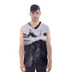 Whales Dream Men s Basketball Tank Top by goljakoff