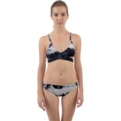 Whales Dream Wrap Around Bikini Set by goljakoff