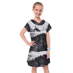 Whales Dream Kids  Drop Waist Dress by goljakoff