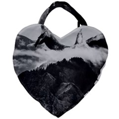 Whales Dream Giant Heart Shaped Tote by goljakoff