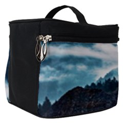 Blue Whale In The Clouds Make Up Travel Bag (small) by goljakoff