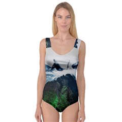 Whales Peak Princess Tank Leotard  by goljakoff