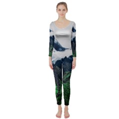 Whales Peak Long Sleeve Catsuit by goljakoff