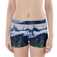 Whales Peak Boyleg Bikini Wrap Bottoms by goljakoff