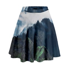 Whales Peak High Waist Skirt by goljakoff