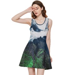 Whales Peak Inside Out Racerback Dress by goljakoff