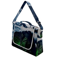 Whales Peak Box Up Messenger Bag by goljakoff