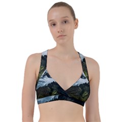 Whale Lands Sweetheart Sports Bra by goljakoff