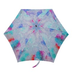 Rainbow Paint Mini Folding Umbrellas by goljakoff