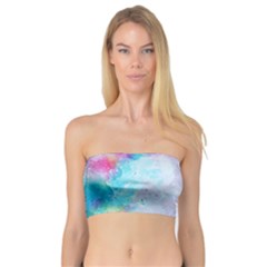 Rainbow Paint Bandeau Top by goljakoff