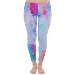 Rainbow Paint Classic Winter Leggings by goljakoff