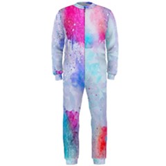 Rainbow Paint Onepiece Jumpsuit (men)  by goljakoff