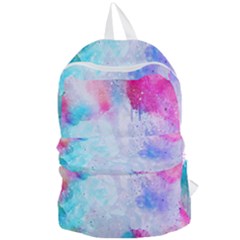 Rainbow Paint Foldable Lightweight Backpack by goljakoff