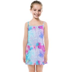 Rainbow Paint Kids  Summer Sun Dress by goljakoff