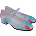 Rainbow paint Women s Mary Jane Shoes View3