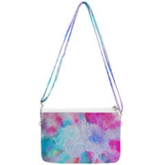 Rainbow Paint Double Gusset Crossbody Bag by goljakoff