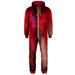 Red And Yellow Drops Hooded Jumpsuit (men)  by goljakoff