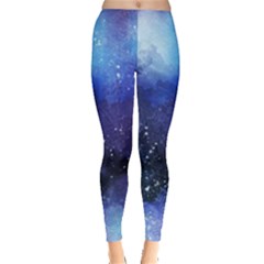 Blue Paint Leggings  by goljakoff