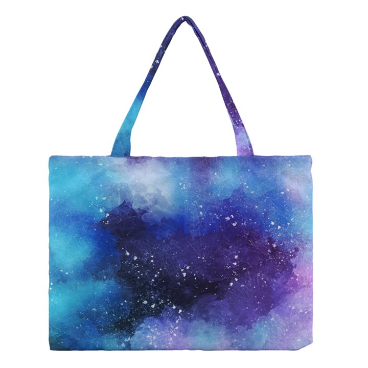 Blue paint Medium Tote Bag