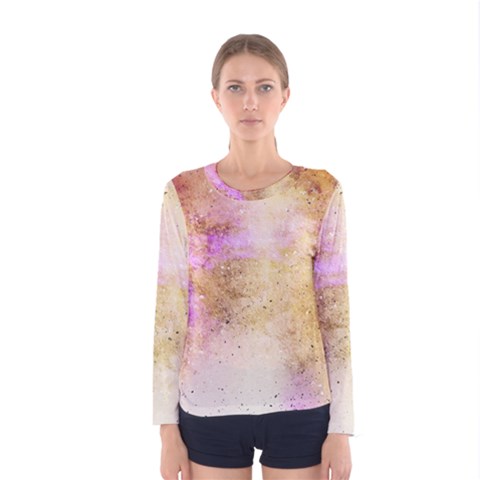 Golden Paint Women s Long Sleeve Tee by goljakoff