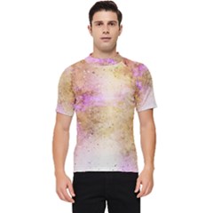 Golden Paint Men s Short Sleeve Rash Guard by goljakoff