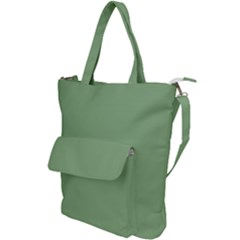 Dark Sea Green Shoulder Tote Bag by FabChoice