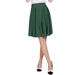 Eden Green A-line Skirt by FabChoice