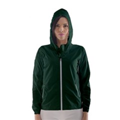 Eden Green Women s Hooded Windbreaker by FabChoice