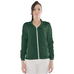 Eden Green Women s Windbreaker by FabChoice