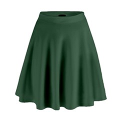 Eden Green High Waist Skirt by FabChoice