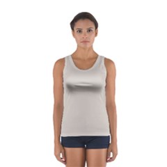 Abalone Grey Sport Tank Top  by FabChoice