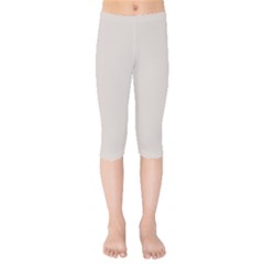 Abalone Grey Kids  Capri Leggings  by FabChoice