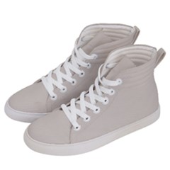 Abalone Grey Women s Hi-top Skate Sneakers by FabChoice