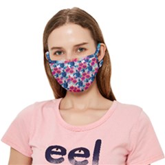 Tropical Flowers Turtles Cbdoilprincess 9a8efa63-1b6b-4226-a85c-858859e581d8 Crease Cloth Face Mask (adult)