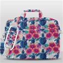 Tropical Flowers Turtles CBDOilPrincess 9a8efa63-1b6b-4226-a85c-858859e581d8 MacBook Pro Shoulder Laptop Bag  View3