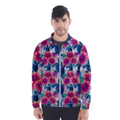 Tropical Flowers Turtles Cbdoilprincess 9a8efa63-1b6b-4226-a85c-858859e581d8 Men s Windbreaker