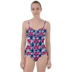 Tropical Flowers Turtles Cbdoilprincess 9a8efa63-1b6b-4226-a85c-858859e581d8 Sweetheart Tankini Set