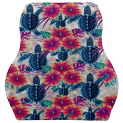 Tropical Flowers Turtles Cbdoilprincess 9a8efa63-1b6b-4226-a85c-858859e581d8 Car Seat Velour Cushion  by CBDOilPrincess1