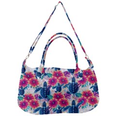 Tropical Flowers Turtles Cbdoilprincess 9a8efa63-1b6b-4226-a85c-858859e581d8 Removal Strap Handbag