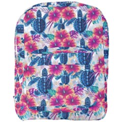 Tropical Flowers Turtles Cbdoilprincess 9a8efa63-1b6b-4226-a85c-858859e581d8 Full Print Backpack