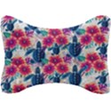 Tropical Flowers Turtles CBDOilPrincess 9a8efa63-1b6b-4226-a85c-858859e581d8 Seat Head Rest Cushion View1