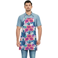 Tropical Flowers Turtles Cbdoilprincess 9a8efa63-1b6b-4226-a85c-858859e581d8 Kitchen Apron